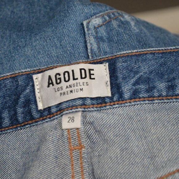 AGOLDE Jamie High Rise Straight Jeans Sz 28 - Picture 4 of 9